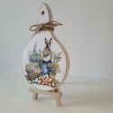 Dekoracja Wielkanocna z zajączkiem