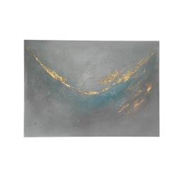 Obraz abstrakcyjny strukturalny ze spękaniami 50x70cm